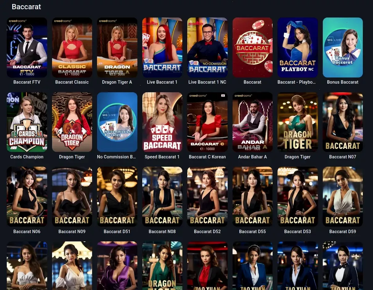 Каталог игр Neft casino